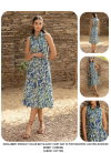 DR0021 Multi Colour Cotton Printed Ladies One Piece Online Western Dress Wholesale
